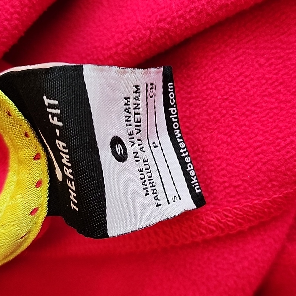 Nike Just Do It Swoosh Therma Dri Fit Pomegranate Pink Pullover Hoodie, SM - Picture 7 of 10